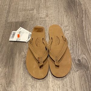 Rainbow sandals brand new with tag